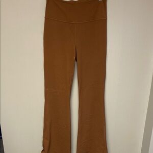 Lululemon Athletica Brown Leggings with Flare Design